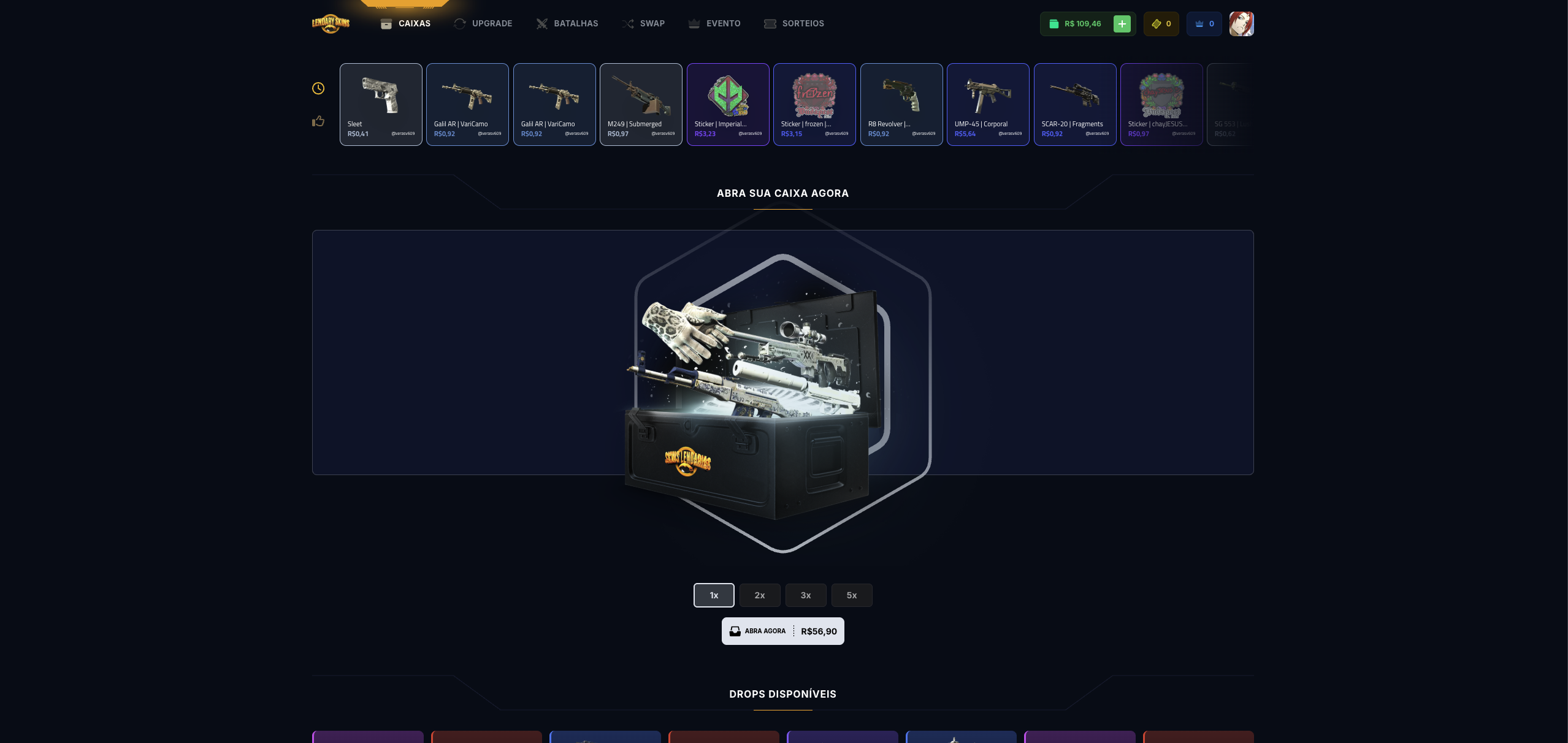 Lendary Skins detail 2